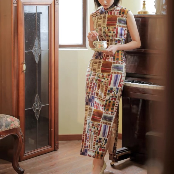 Chinese Dress/Qi Pao Size:S/M - Picture 1 of 2